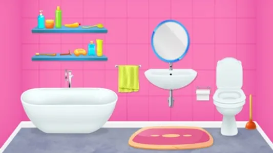 Doll Home: ASMR Cleaning Games screenshot 8