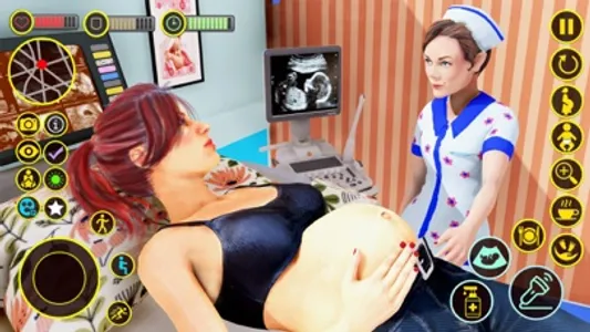 Virtual Pregnant Mother Game screenshot 0