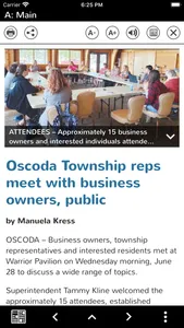 Oscoda Press eEdition screenshot 0