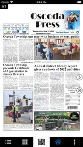 Oscoda Press eEdition screenshot 3