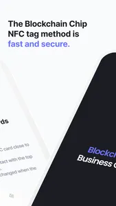 Blockchain Business Card screenshot 1