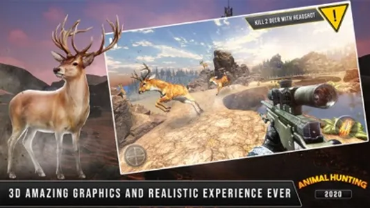 Deer Hunting Animal Shoot Game screenshot 6