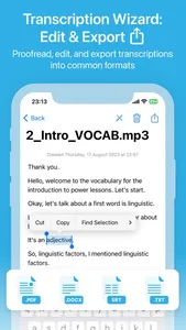 MakeCC: Transcribe Voice Memos screenshot 2