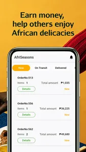 Afriseason Vendor screenshot 0