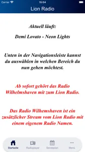 Lion Radio screenshot 0