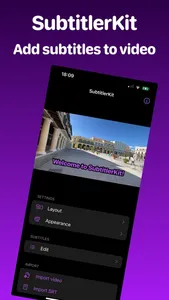SubtitlerKit – video subtitles screenshot 0