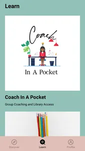 Coach In A Pocket screenshot 1