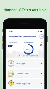 Penn DOT Driver Test Permit screenshot 2