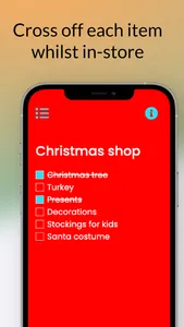 Simple Shopping List Maker screenshot 2