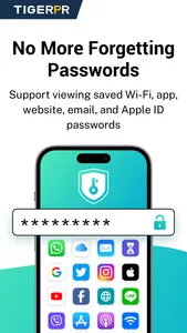 Tiger Password：Unlock&Recovery screenshot 4