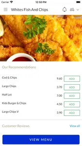 Whites Fish And Chips screenshot 1