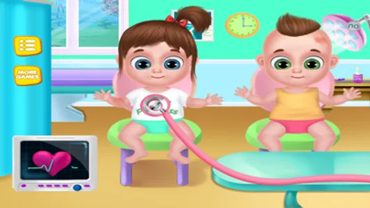 Twin Babysitter Daycare Game screenshot 0