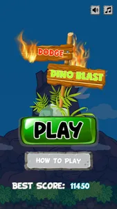 Dodge Dino Blast screenshot 0