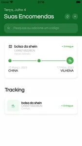 RB Tracker - Rastreio Correios screenshot 2