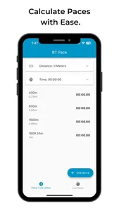 BT Pace - Pace Calculator screenshot 0