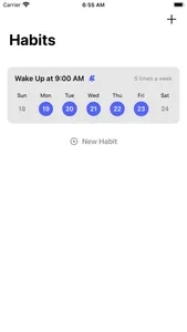 HabitWave screenshot 0