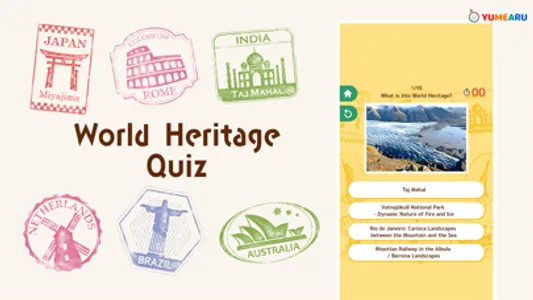 World heritage quiz screenshot 0