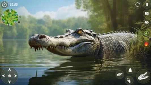 Wild Animals Crocodile Games screenshot 0