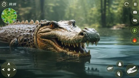 Wild Animals Crocodile Games screenshot 4