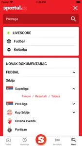 Sportal Srbija screenshot 3