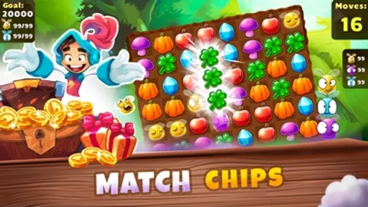 Sir Match 3 puzzle & adventure screenshot 0