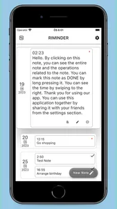 Re-minder Notes screenshot 1