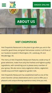 Viet Chopsticks Restaurant screenshot 1