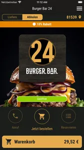 Burger Bar 24 screenshot 0