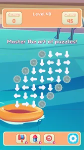 Sweep Puzzle - Tap Arrows Away screenshot 0