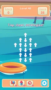 Sweep Puzzle - Tap Arrows Away screenshot 2