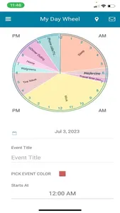 MyDayWheel screenshot 0