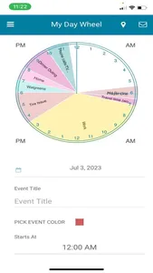 MyDayWheel screenshot 1