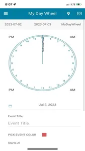 MyDayWheel screenshot 4