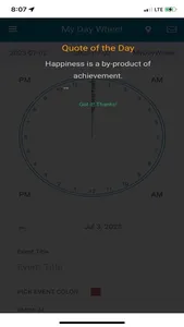 MyDayWheel screenshot 7