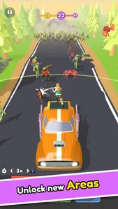 Zombie Road: Rage Truck Idle screenshot 1