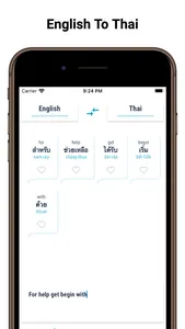 Thai Translator Offline screenshot 1