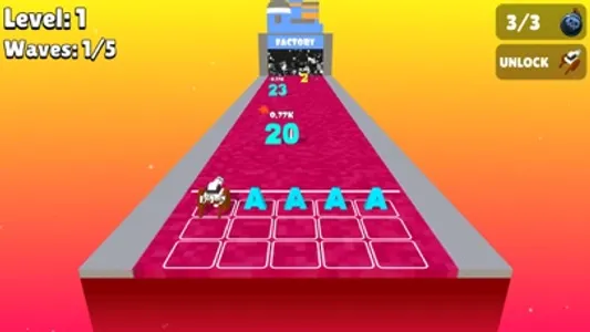 Number Attack: Merge Alphabets screenshot 2