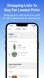 Bread & Milk - Shopping List screenshot 1