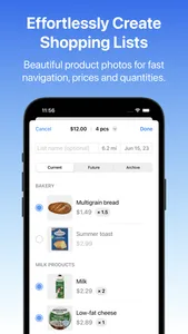 Bread & Milk - Shopping List screenshot 2