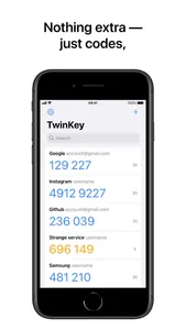 TwinKey Authenticator screenshot 0