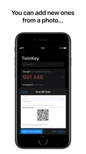 TwinKey Authenticator screenshot 2