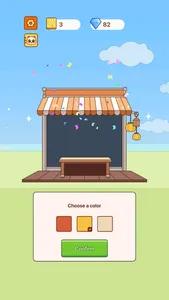 Match 3 Tiles: Cat shop design screenshot 1