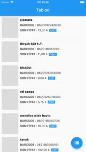 Tabloo - Barcode Fiyat Takip screenshot 0