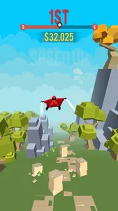 Glide Master : Wingsuit Flying screenshot 0