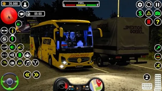 Modern Coach Bus Driving 3D screenshot 0