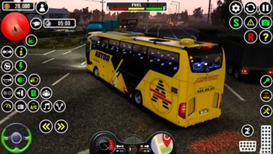 Modern Coach Bus Driving 3D screenshot 1