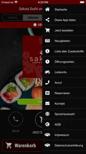 Sakura Sushi und Thailändische screenshot 2