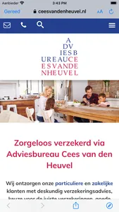 Adviesbureau Cees vd Heuvel screenshot 1