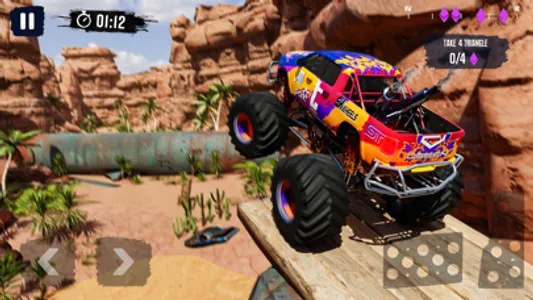 Truckzilla- Monster Truck Ramp screenshot 1