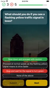 Iowa DMV Test 2023 Prep screenshot 2